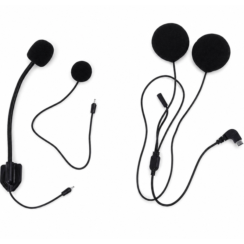 Bluetooth-intercomi MaxTo M2/M3 vahetusmikrofonid ja kõrvaklapid