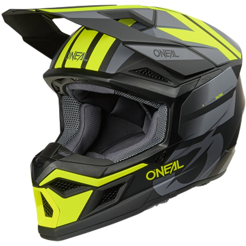 Motokrossi kiiver O´Neal 3SRS Ride matt must-hall-fluorestseeriv kollane