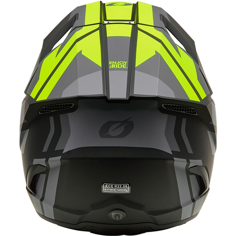 Motokrossi kiiver O´Neal 3SRS Ride matt must-hall-fluorestseeriv kollane