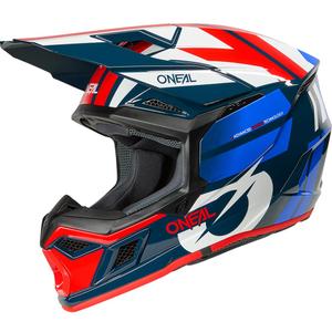 Motokrossi kiiver O´Neal 3SRS Ride sinine-valge-punane