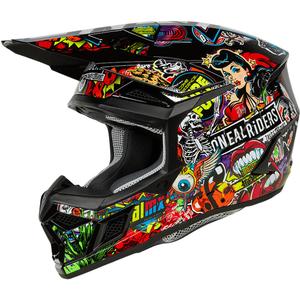 O'Neal 3SRS Crank motokrossi kiiver mitmevärviline