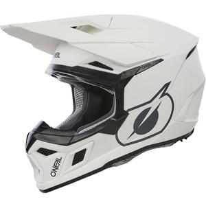 Motokrossi kiiver O´Neal 3SRS Solid mattvalge