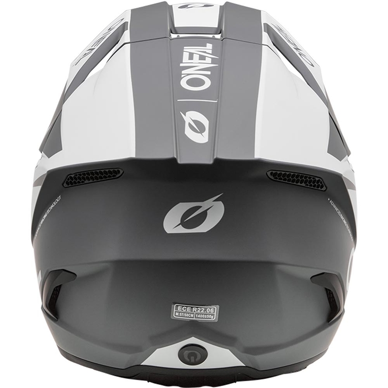 Motokrossi kiiver O´Neal 3SRS Solid matt valge-hall