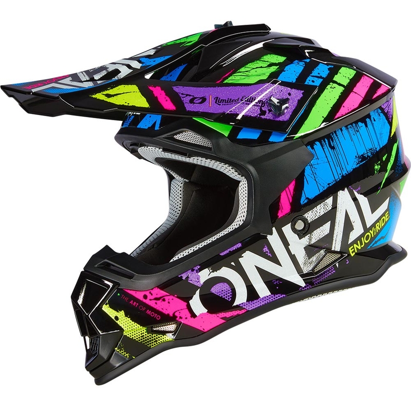 O'Neal 2SRS Glitch motokrossi kiiver mitmevärviline