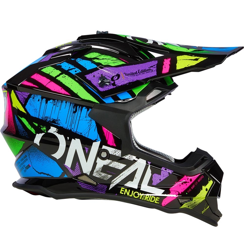 O'Neal 2SRS Glitch motokrossi kiiver mitmevärviline