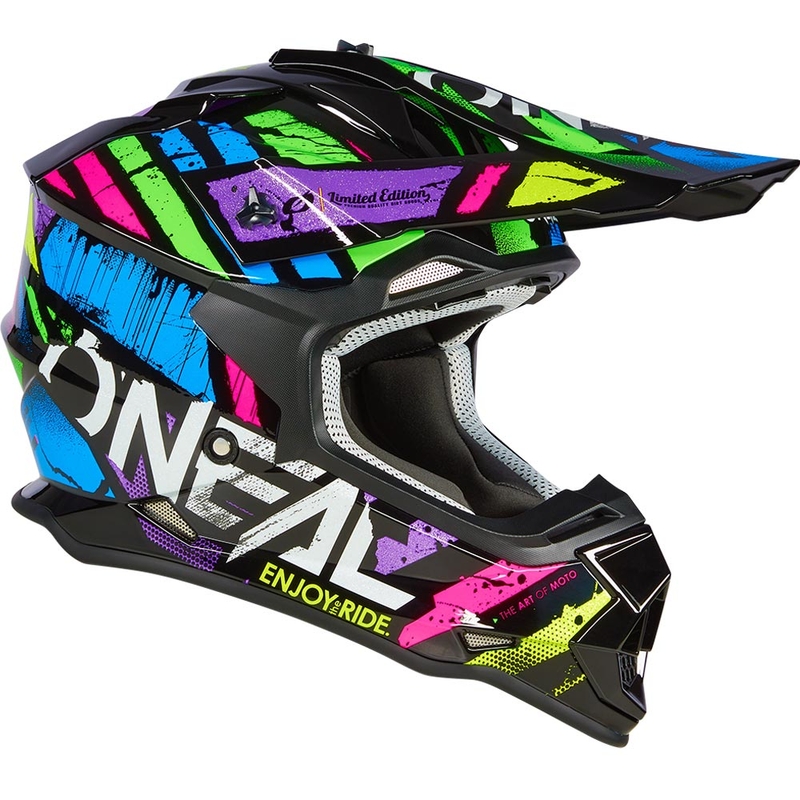 O'Neal 2SRS Glitch motokrossi kiiver mitmevärviline
