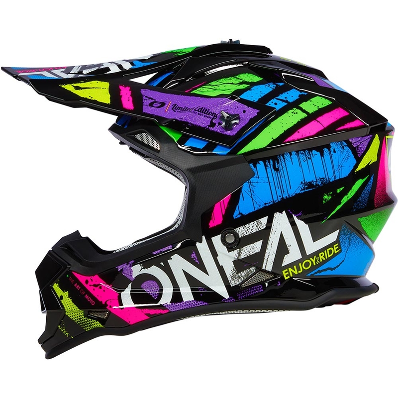 O'Neal 2SRS Glitch motokrossi kiiver mitmevärviline