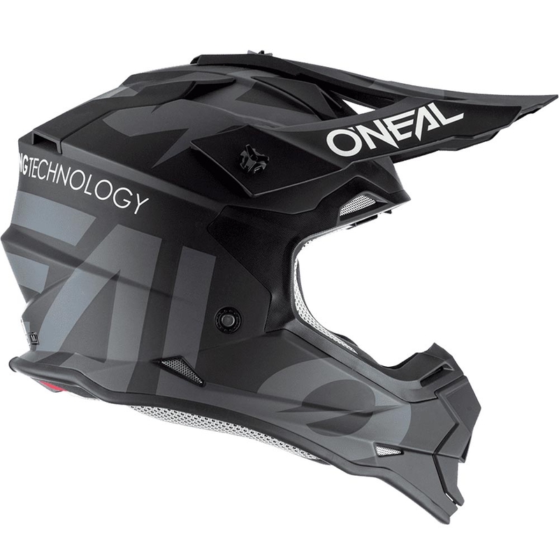 Motokrossi kiiver O´Neal 2SRS Slick must-hall