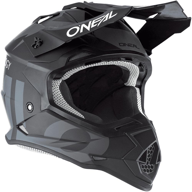 Motokrossi kiiver O´Neal 2SRS Slick must-hall