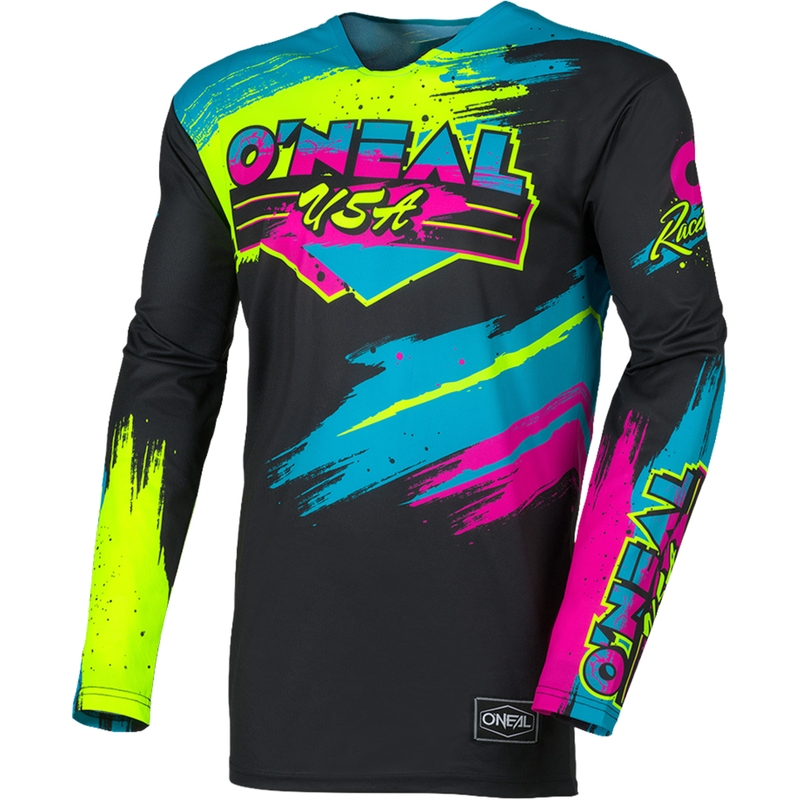 O'Neal Mayhem Reseda motokrossisärk must-kollane