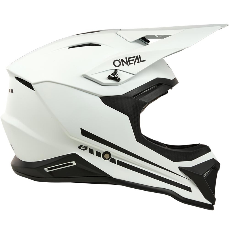 Motokrossi kiiver O´Neal 1SRS Solid mattvalge