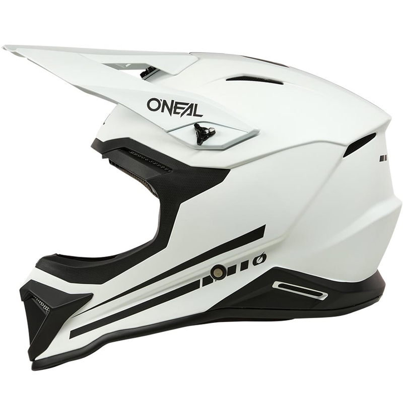 Motokrossi kiiver O´Neal 1SRS Solid mattvalge