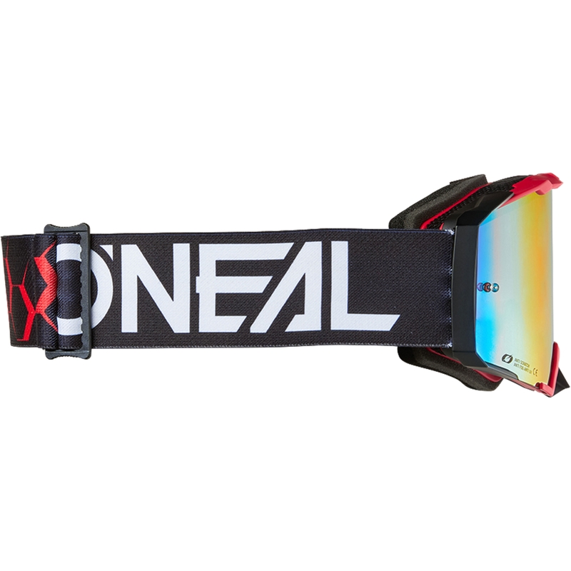 Krossiprillid O´Neal B-33 Hexa must-punane (iriidiumipunane pleksiklaas)