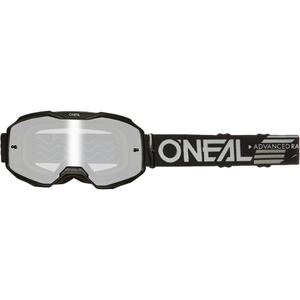 Motokrossiprillid O´Neal B-10 Solid black (hõbedane peegelpleksiklaas)