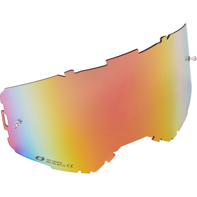 Visiir motokrossiprillidele O´Neal B-22, B-33 punane iriidium