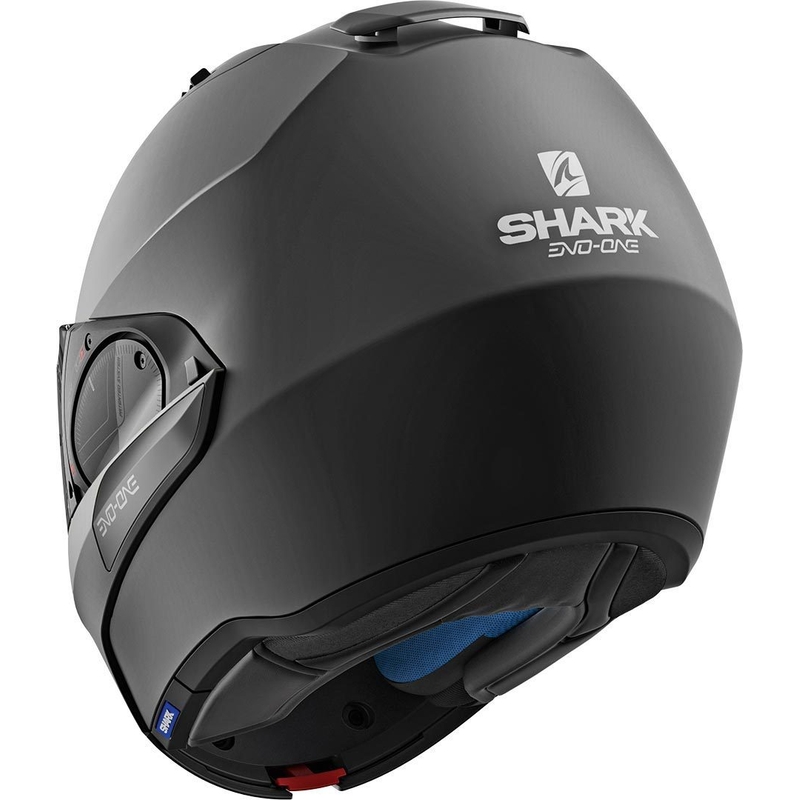 Překlápěcí přilba SHARK EVO-ONE 2 Blank Mat černá matná