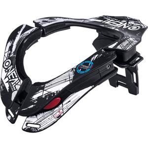 O´Neal Tron Shocker kaelakaitse must-valge