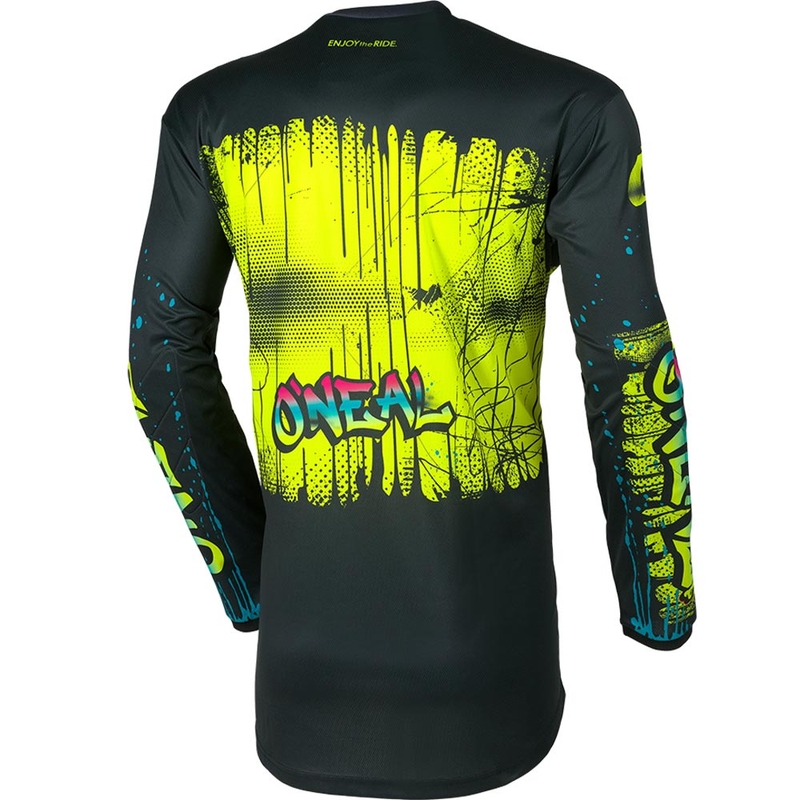 O'Neal Element Rancid laste krossisärk must-fluorestseeriv kollane