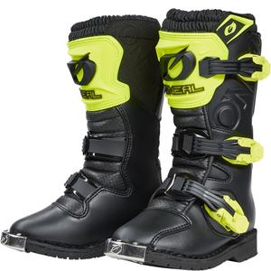 O'Neal Rider PRO laste krossisaapad must-kollane