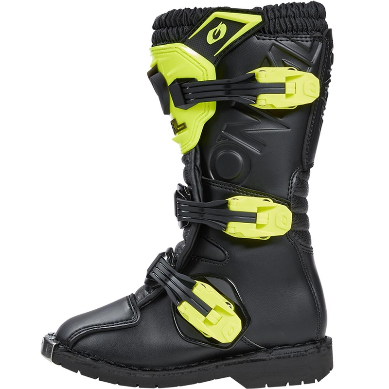 O'Neal Rider PRO laste krossisaapad must-kollane