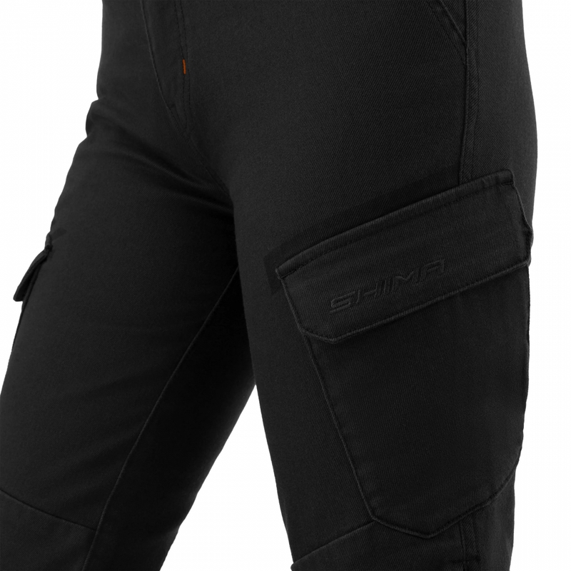Naiste mootorrattapüksid Shima Recon mustad