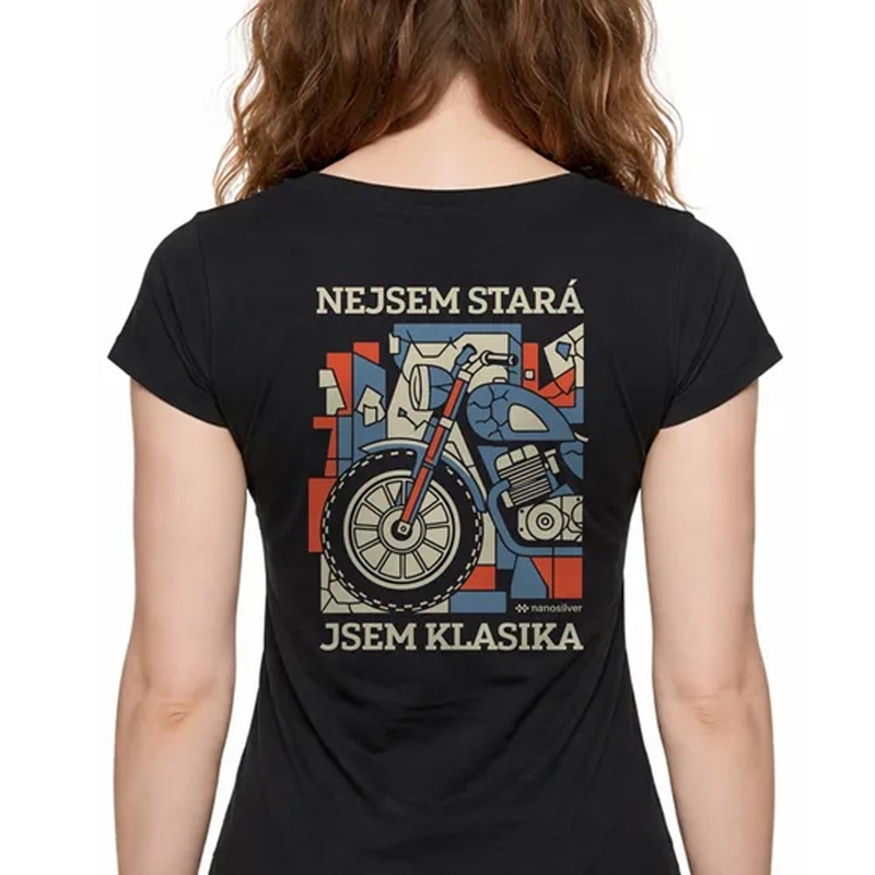 Naiste Nanosilver T-särk I AM A CLASSIC must