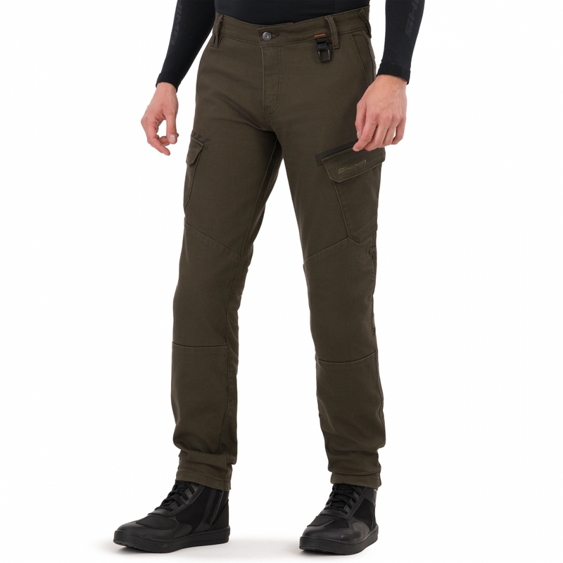 Shima Recon mootorratta teksad rohelised