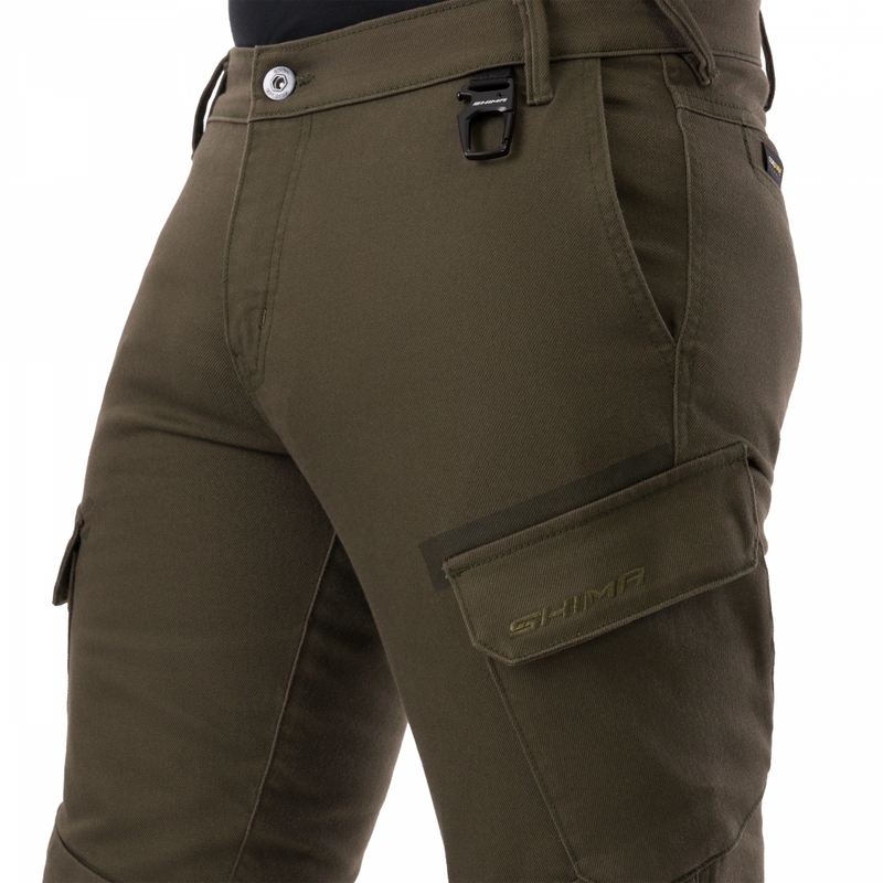 Shima Recon mootorratta teksad rohelised
