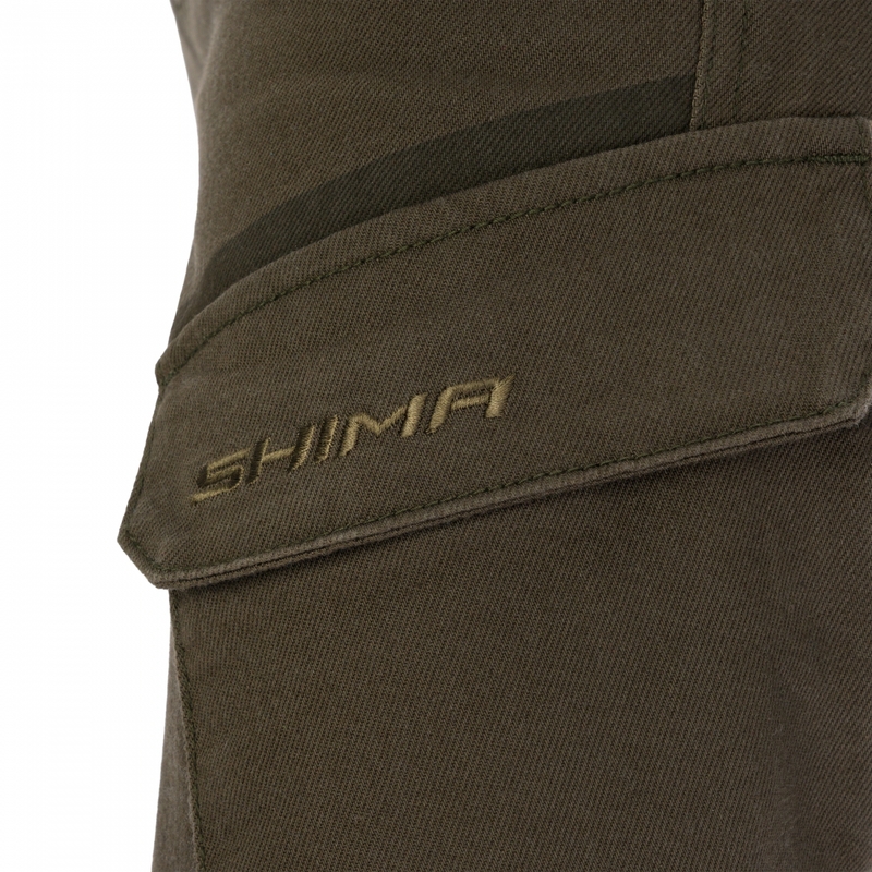 Shima Recon mootorratta teksad rohelised