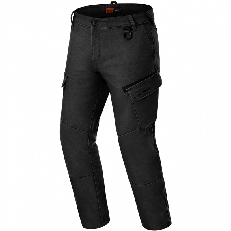 Shima Recon pikendatud mootorrattapüksid mustad