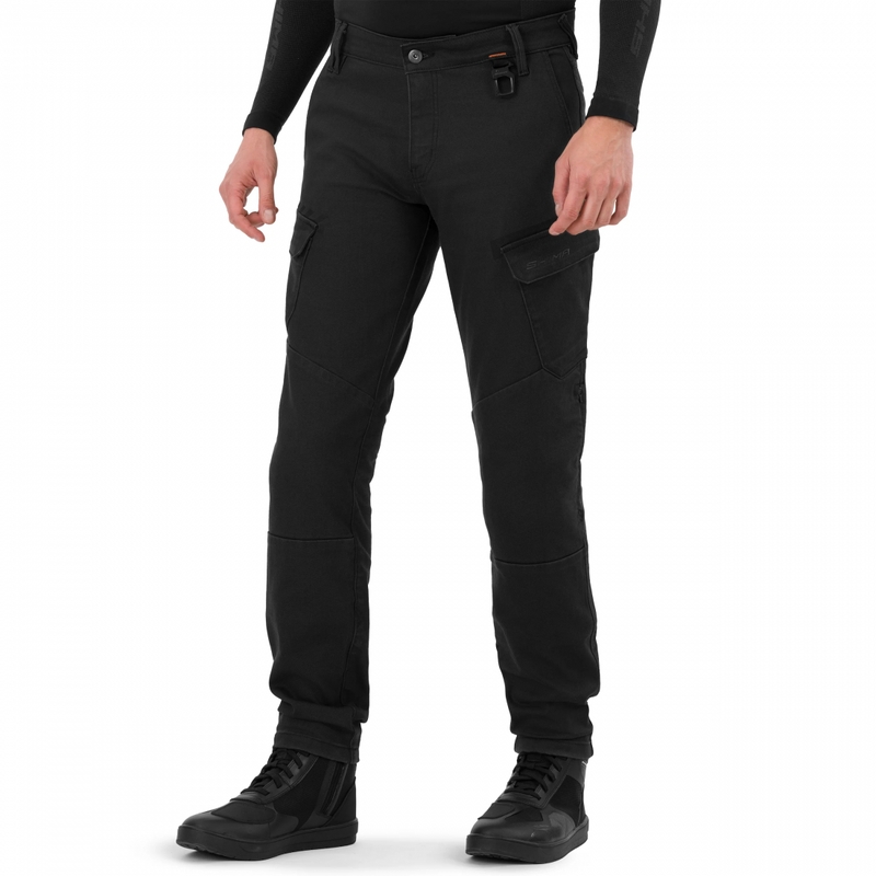 Shima Recon pikendatud mootorrattapüksid mustad