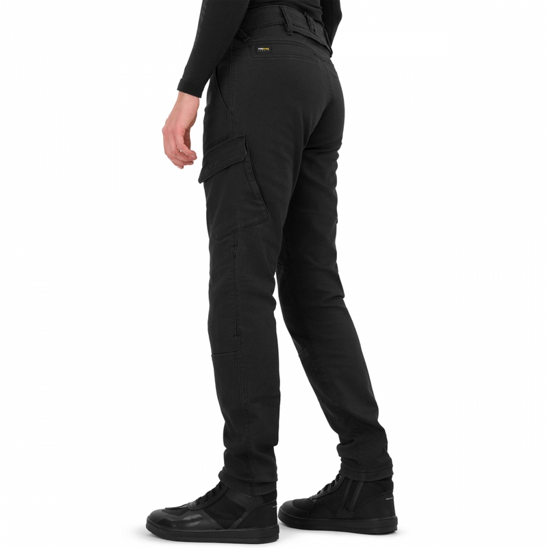 Shima Recon pikendatud mootorrattapüksid mustad
