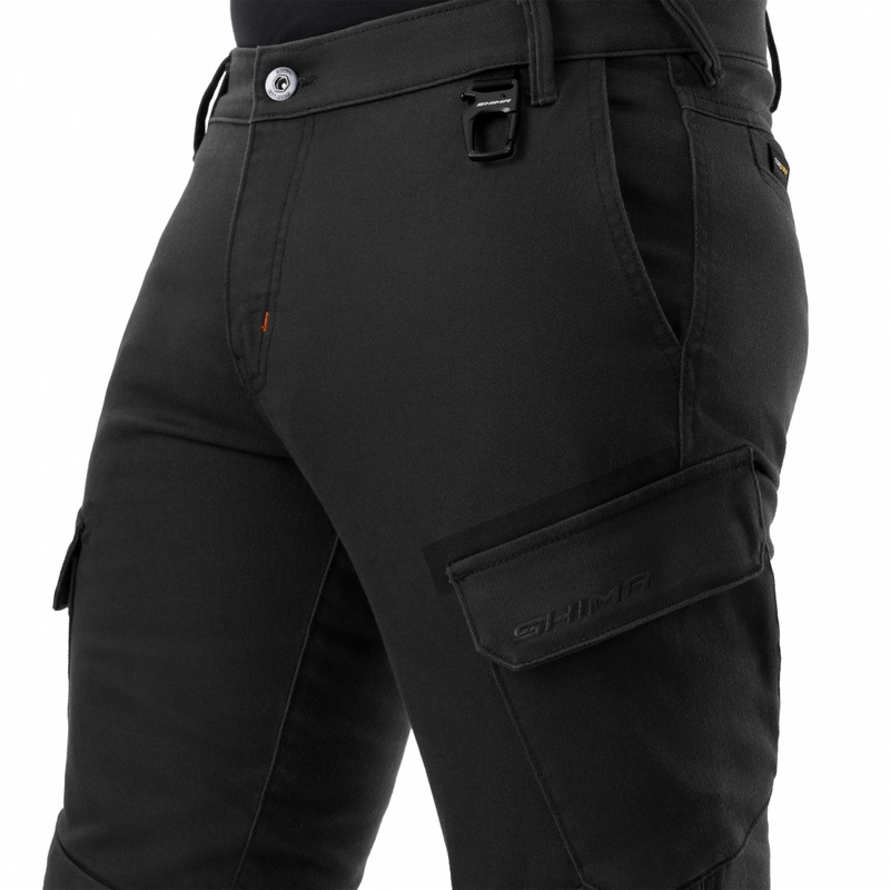 Shima Recon pikendatud mootorrattapüksid mustad
