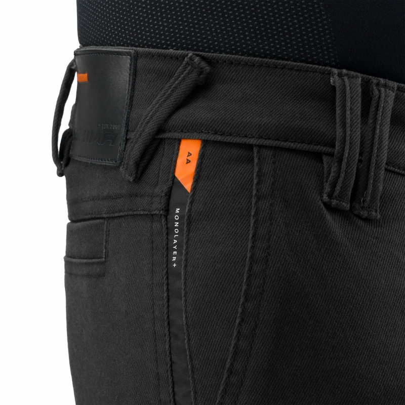 Shima Recon pikendatud mootorrattapüksid mustad