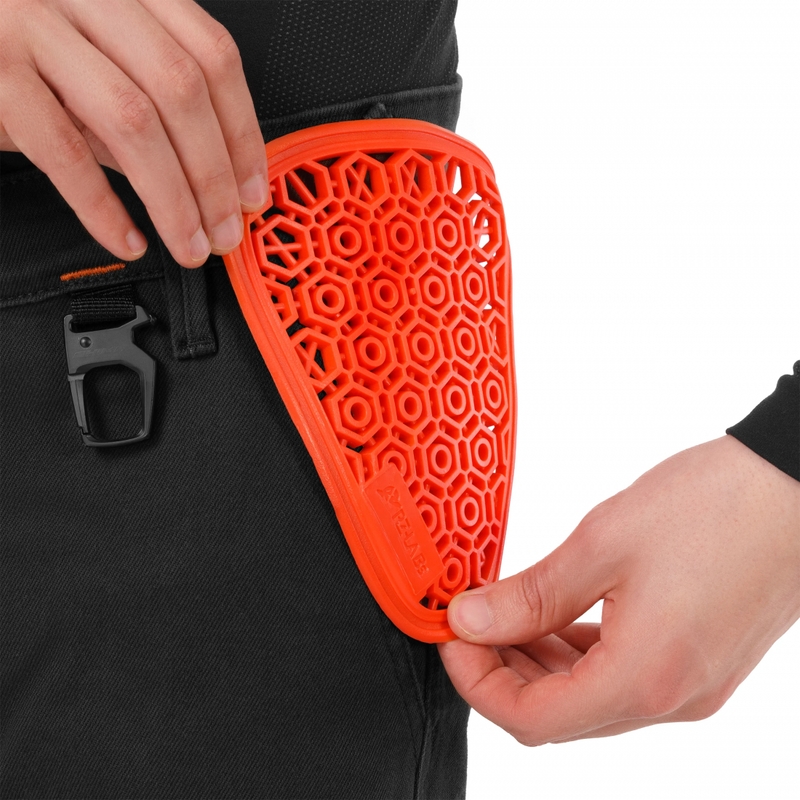 Shima Recon pikendatud mootorrattapüksid mustad