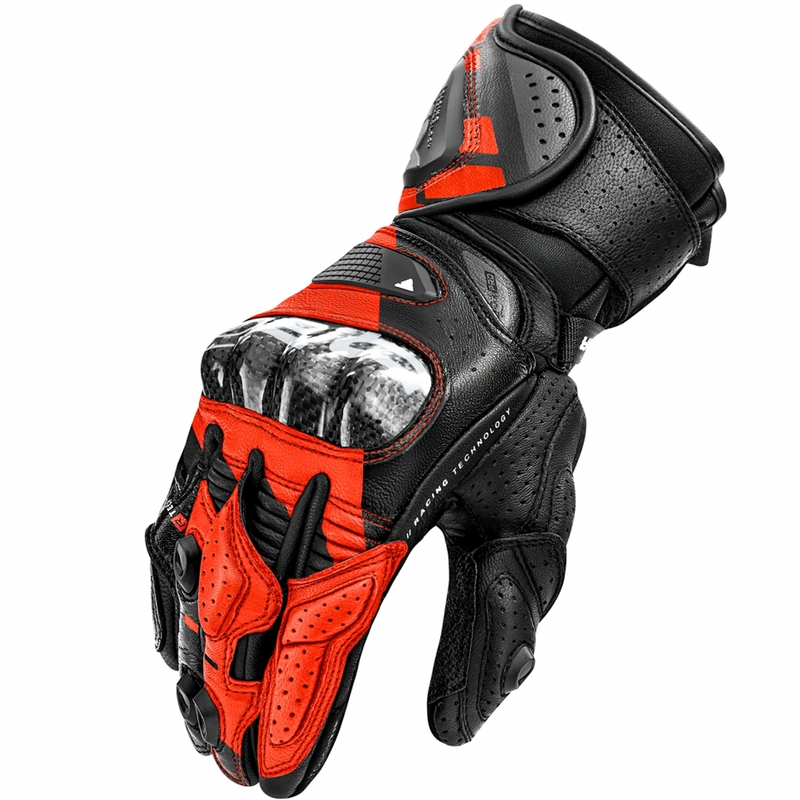 Mootorratta kindad Shima RS-3 fluo punased