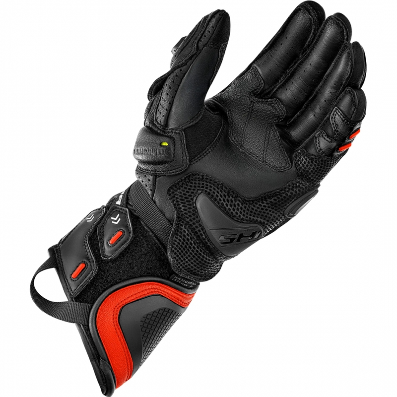 Mootorratta kindad Shima RS-3 fluo punased