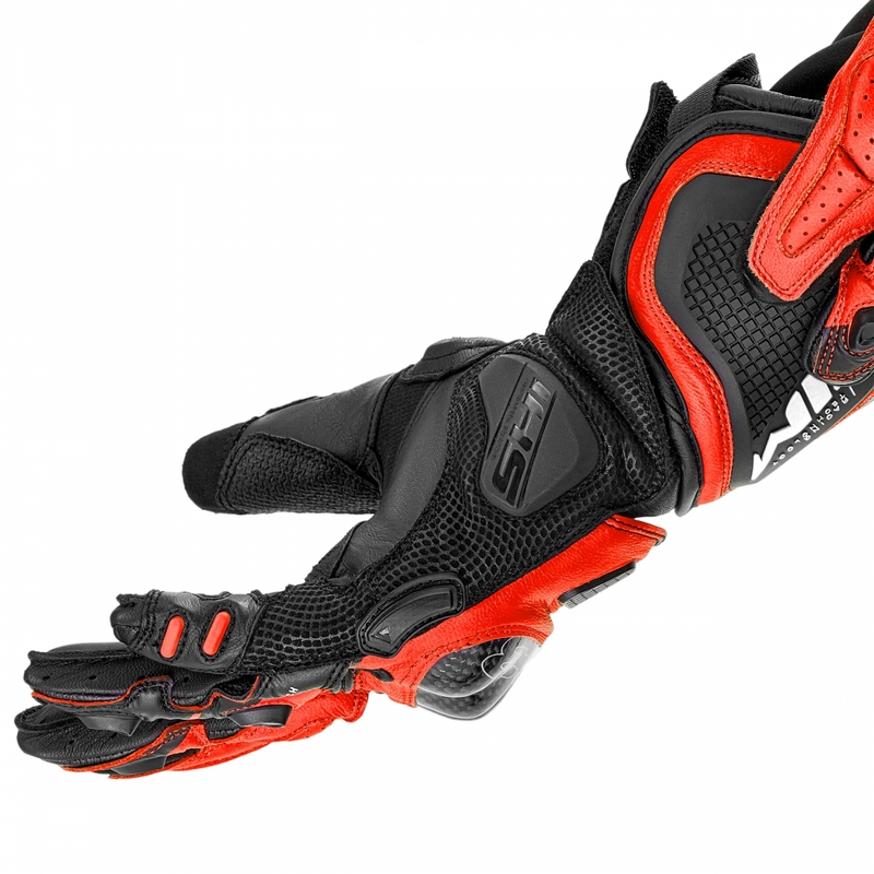 Mootorratta kindad Shima RS-3 fluo punased