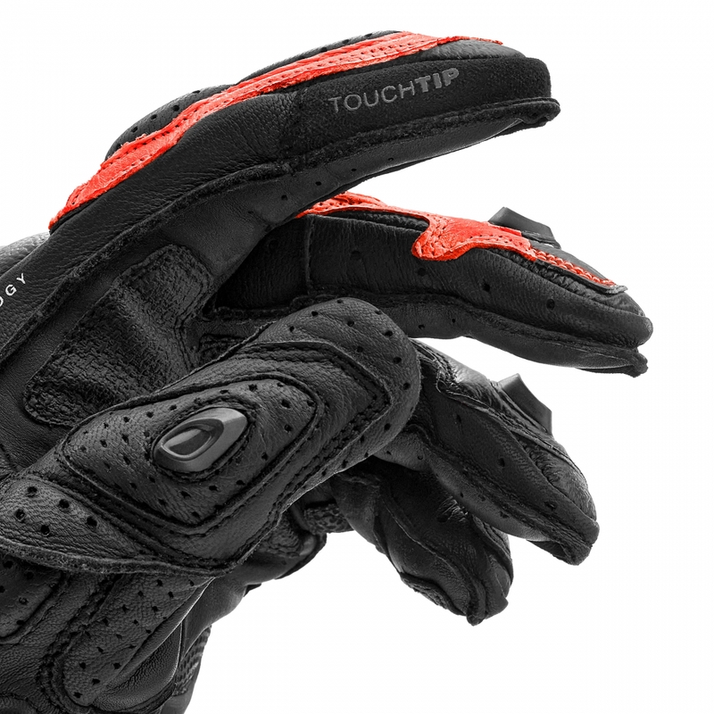 Mootorratta kindad Shima RS-3 fluo punased