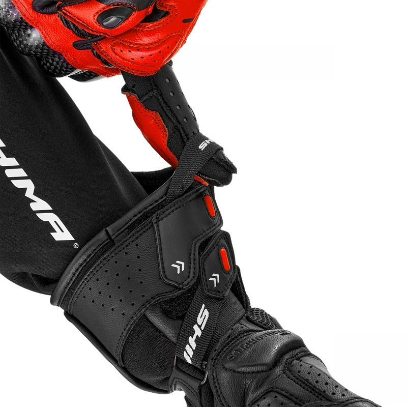 Mootorratta kindad Shima RS-3 fluo punased