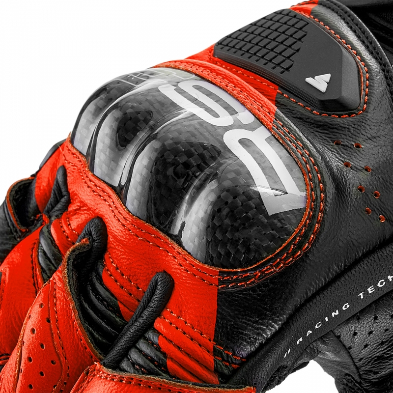 Mootorratta kindad Shima RS-3 fluo punased