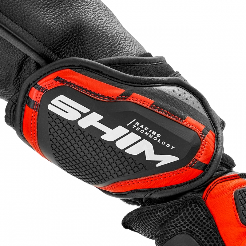 Mootorratta kindad Shima RS-3 fluo punased