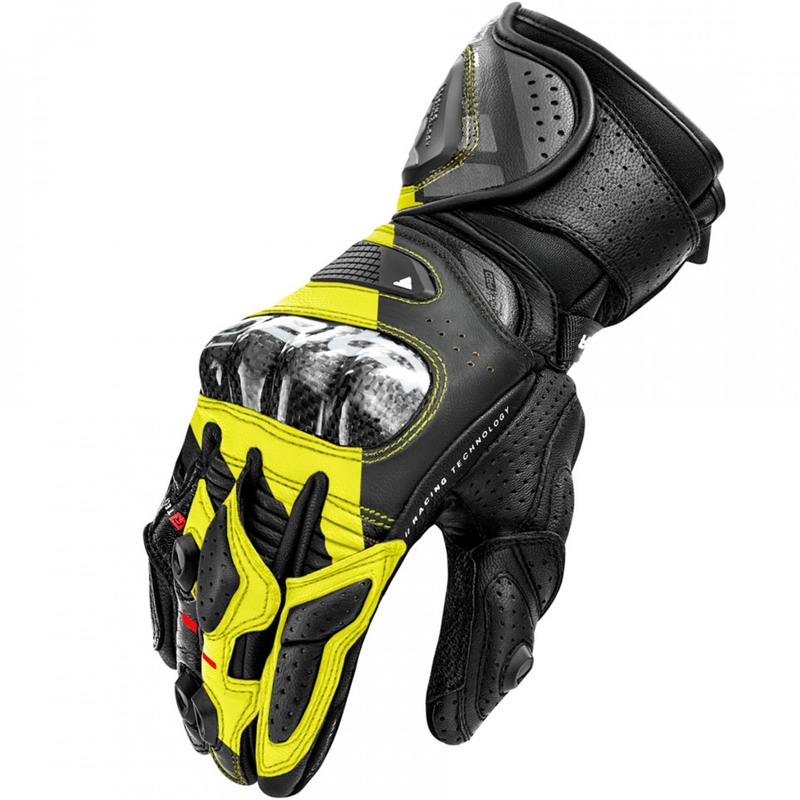 Shima RS-3 mootorratta kindad fluo-kollased