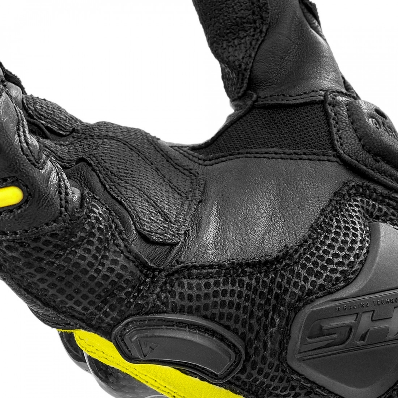 Shima RS-3 mootorratta kindad fluo-kollased
