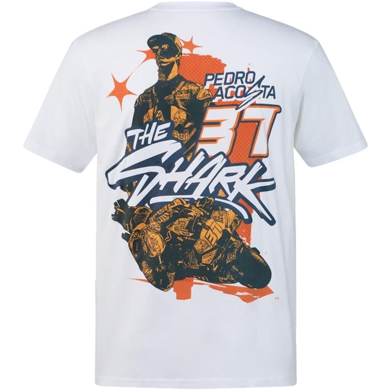 KTM Acosta Rider T-särk valge