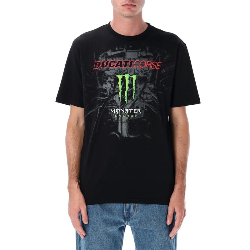 Ducati Corse Monster Energy T-särk must
