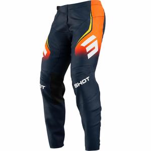 Shot Devo Future motokrossipüksid sini-oranžid