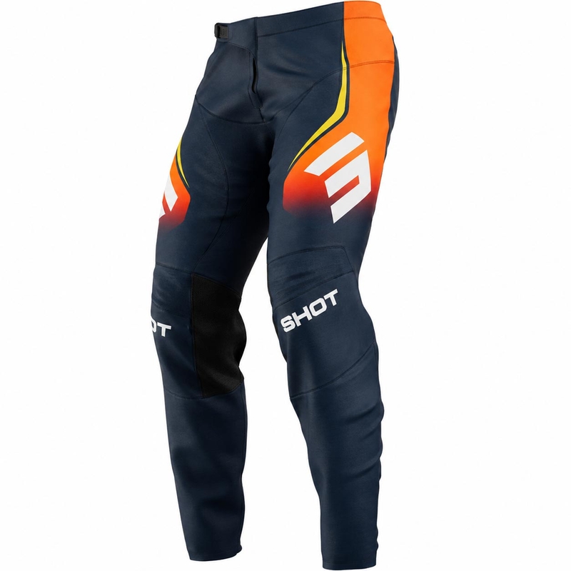 Shot Devo Future motokrossipüksid sini-oranžid