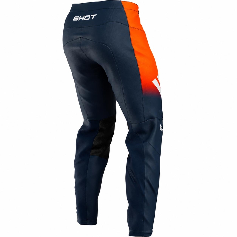 Shot Devo Future motokrossipüksid sini-oranžid
