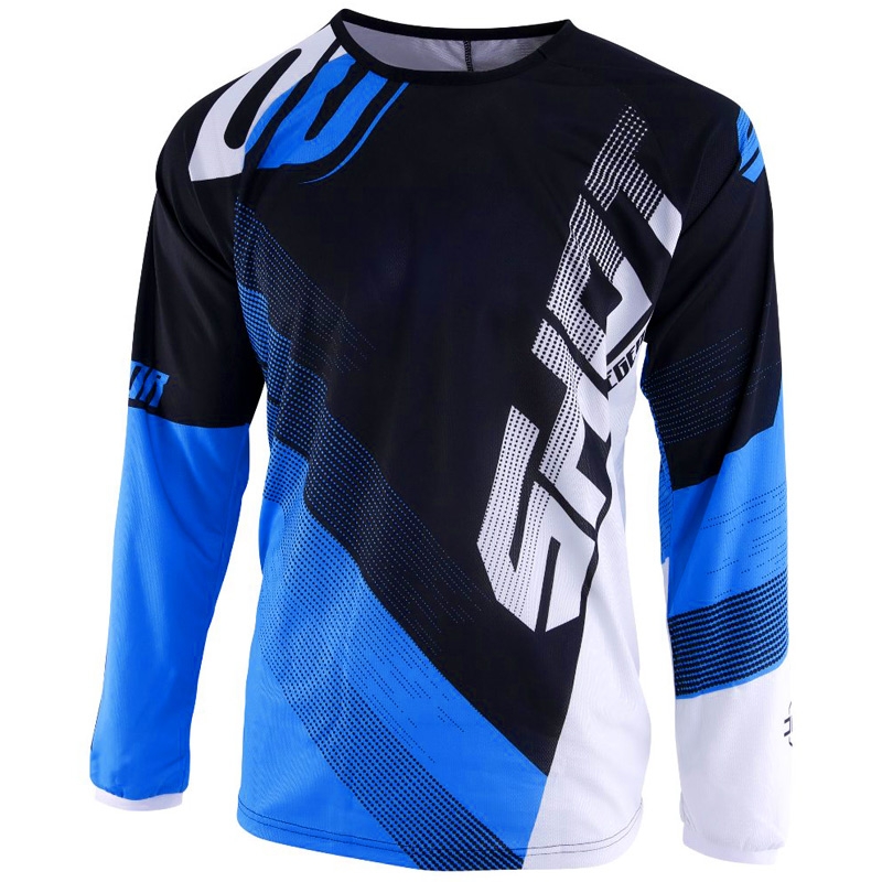 Komplet (dres + kalhoty) Shot DEVO Ultimate černo-modrý